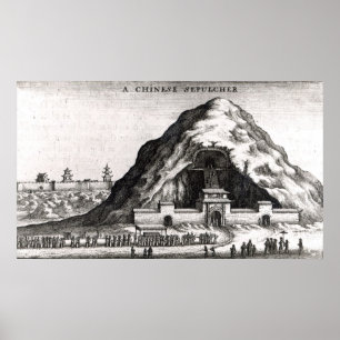 En kinesisk Sepulcher, 1669 Poster
