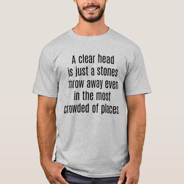 En klar Manar basal-Shirt T Shirt (Framsida)