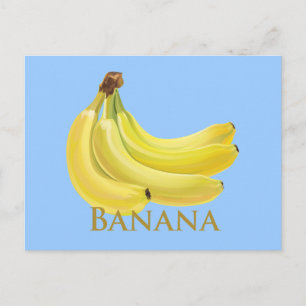 En klase bananer vykort