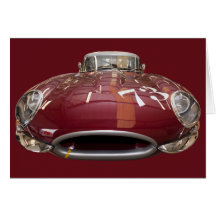 En klassikerjaguarE-Typ från 1961