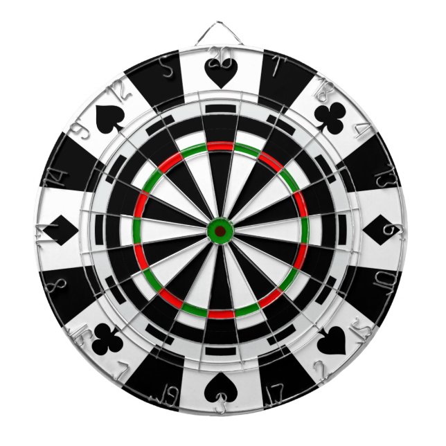 En klassikerlek av stil för pilpokerchip darttavla (Framsidan)