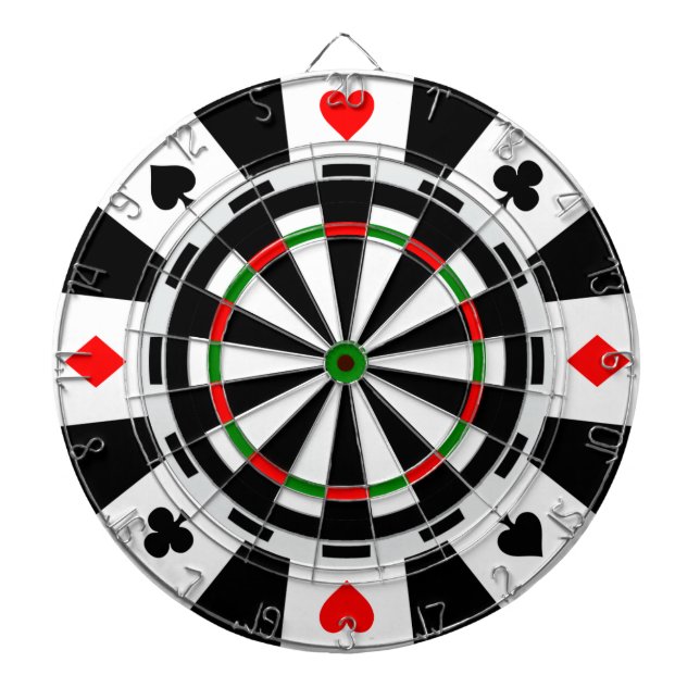 En klassikerlek av stil för pilpokerchip darttavla (Framsidan)