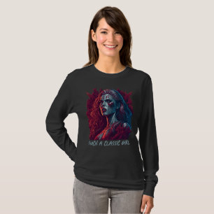 En klassisk flicka t shirt