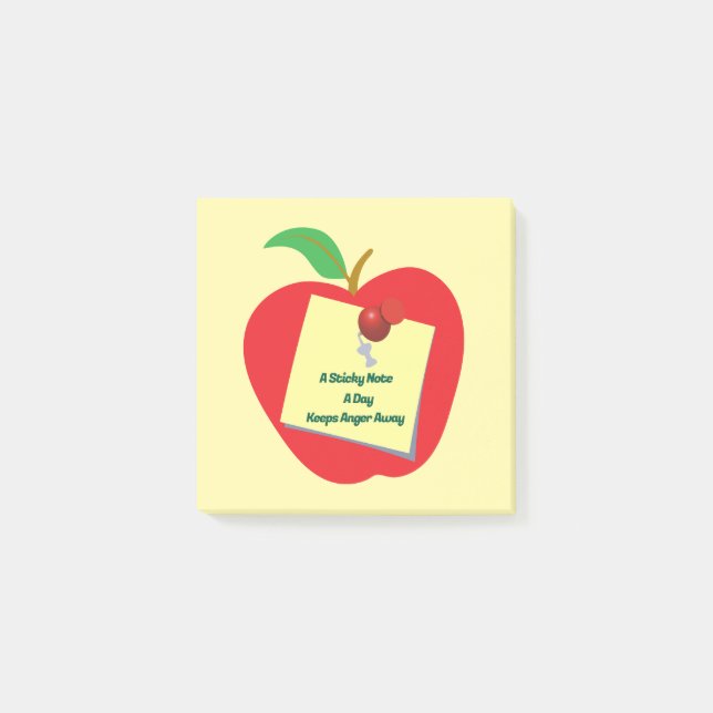 En klickbar anteckning om Behållor på vägen Post-it Block (Framsida)