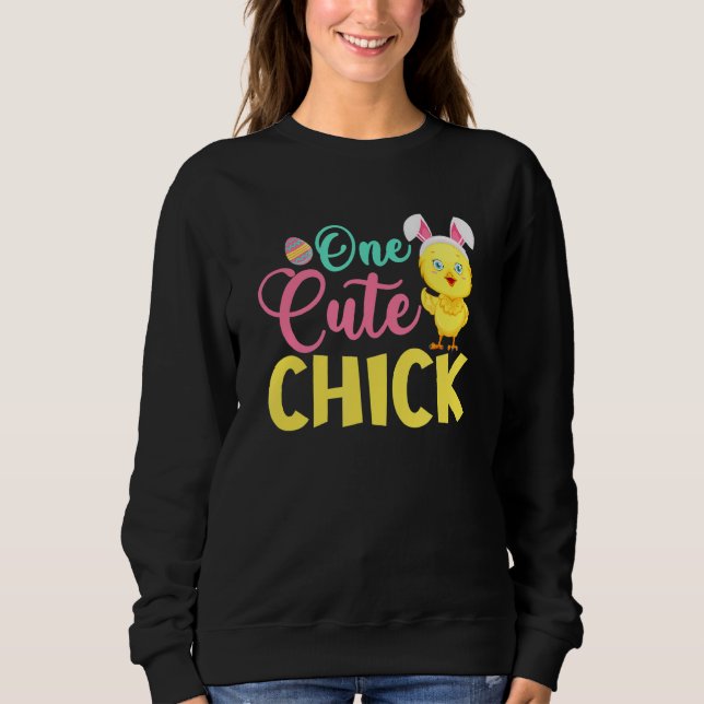 En klippt Chick, Påsk-dagen T Shirt (Framsida)