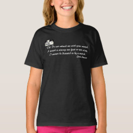 En klockaskjorta t-shirt