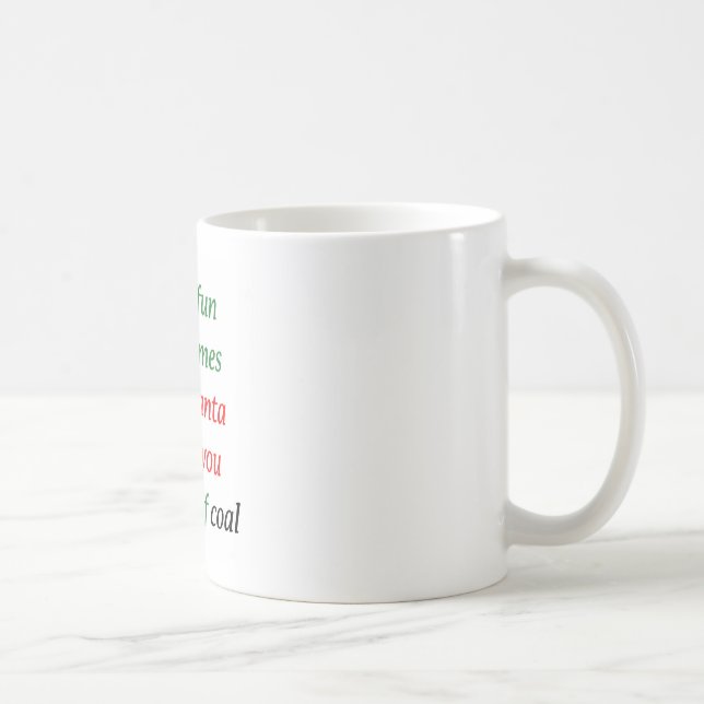 En klumpa sig av kol kaffemugg (Höger)