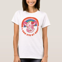 En ko med min söta slogan