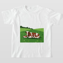 En ko och två kalvar t shirt