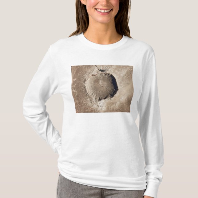 En kollisionsgivare för meteorit t-shirt (Framsida)