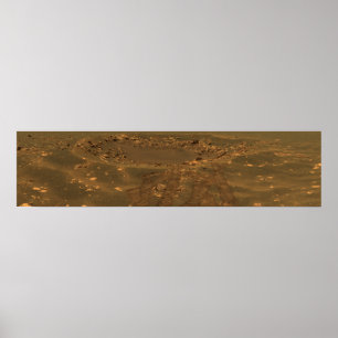 En kollisionsskare i Meridian Planum-regionen Poster