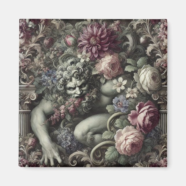 🎭 en kolossal Comedy - gotiic Victorian Magnet (Framsidan)