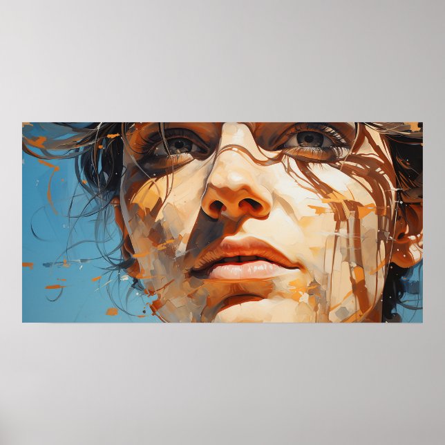 En komplikation av framtidens målning poster (Framsidan)