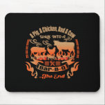 En kon A Gris och en kyckling går in i Bbq Byrbecu Musmatta<br><div class="desc">A Cow A Gris och en Chicken går in i Bbq Byrbecue 2</div>