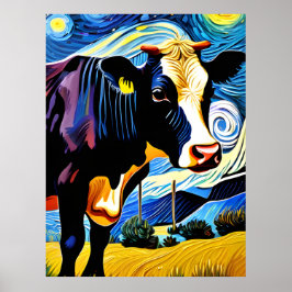 En kon i stjärnnatten poster