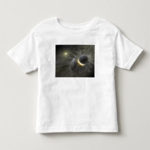En konflikt mellan massiva objekt i rymden t-shirt