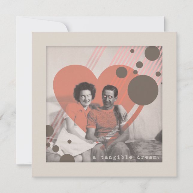 en konkret dröm inbjudningar (Framsida)