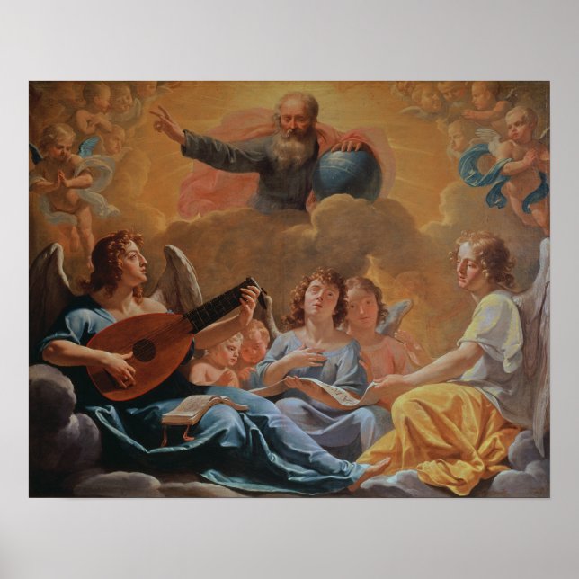 En konsert med Änglar Poster (Framsidan)