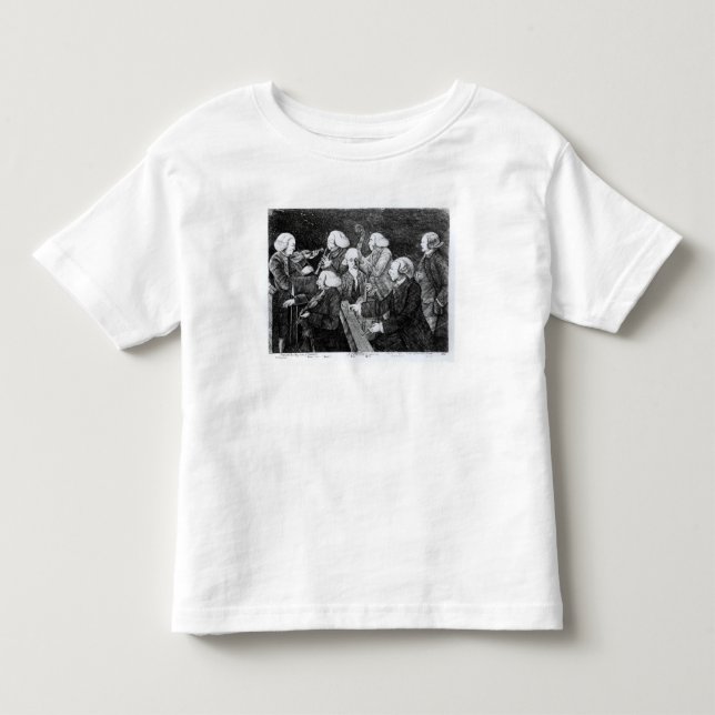 En konsert på Cambridge, 1770 T-shirt (Framsida)