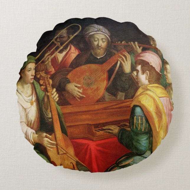 En konsert rund kudde (Framsidan)