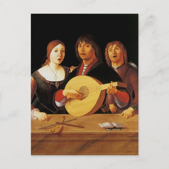 En konsert vykort (Framsida)