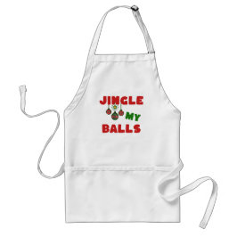 En konstig, stygg julskjorta för honom förkläde