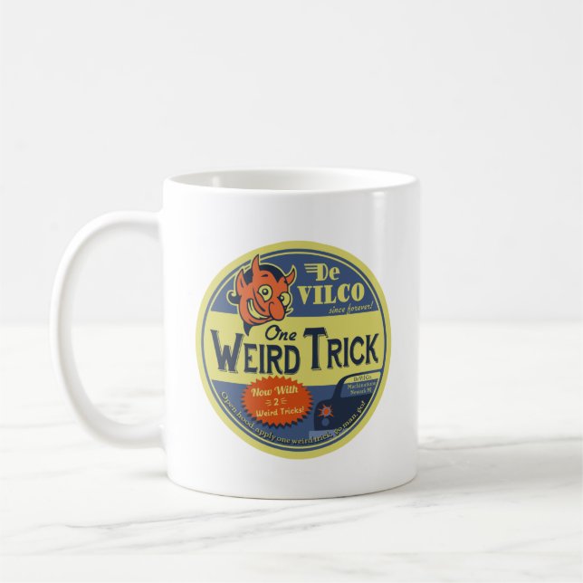 En Konstig Trick Kaffemugg (Vänster)