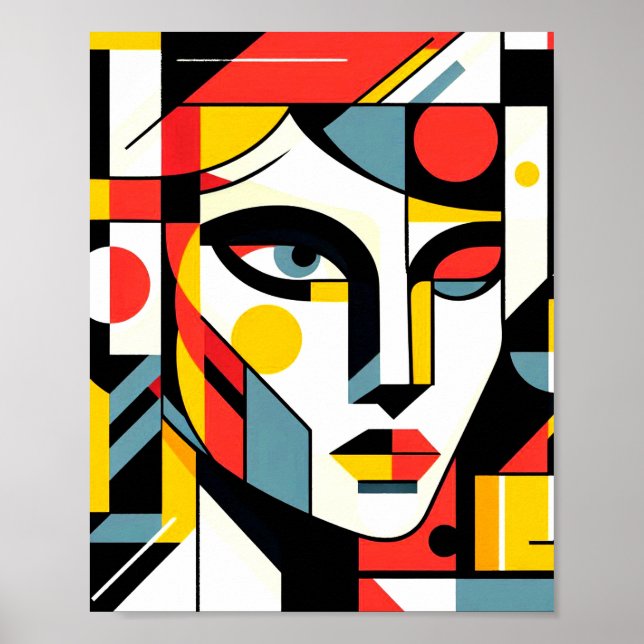 En konstnär från Dam Poster (Framsidan)