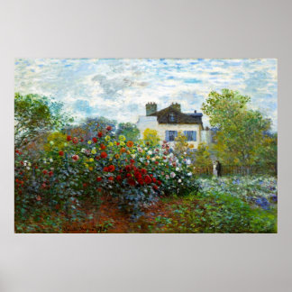 En konstnärs Garden Poster (i många storlekar)