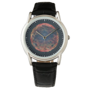 En konstnärs intryck av Supernova 1993j. Armbandsur