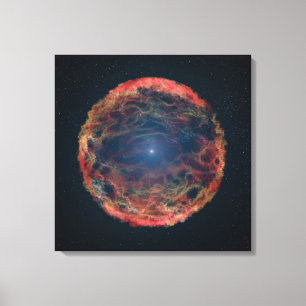 En konstnärs intryck av Supernova 1993j. Canvastryck