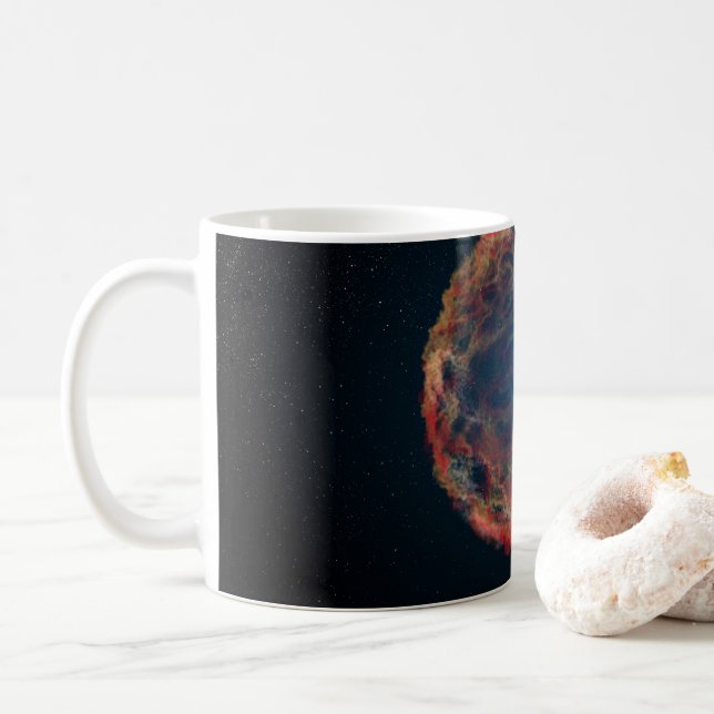 En konstnärs intryck av Supernova 1993j. Kaffemugg (Med munk)