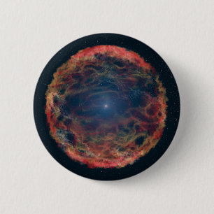 En konstnärs intryck av Supernova 1993j. Knapp