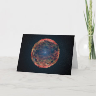 En konstnärs intryck av Supernova 1993j. Kort