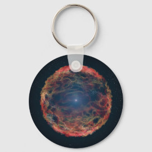 En konstnärs intryck av Supernova 1993j. Nyckelring