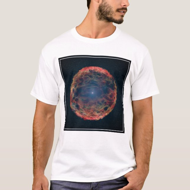 En konstnärs intryck av Supernova 1993j. T Shirt (Framsida)