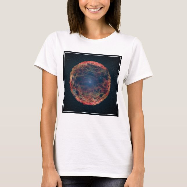 En konstnärs intryck av Supernova 1993j. T Shirt (Framsida)