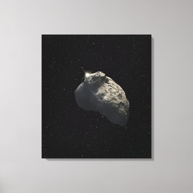 En konstnärs intryck canvastryck (Framsida)