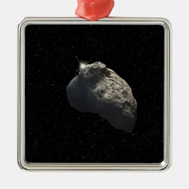 En konstnärs intryck julgransprydnad metall (Framsidan)