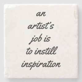 En konstnärs jobbmarkeringston Underlägg