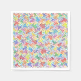 En konstnärs servetter för palettpapper