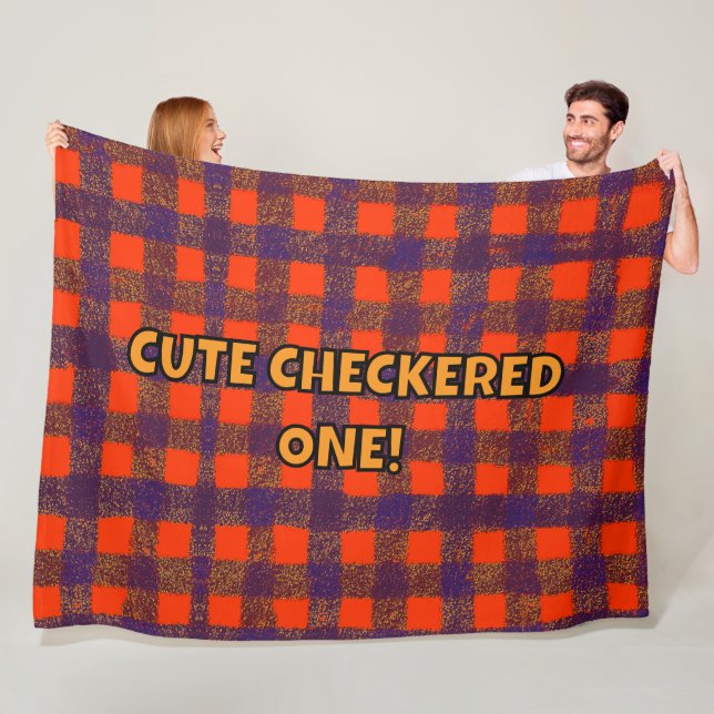 EN KONTROLLERAD! FLEECEFILT (På plats)