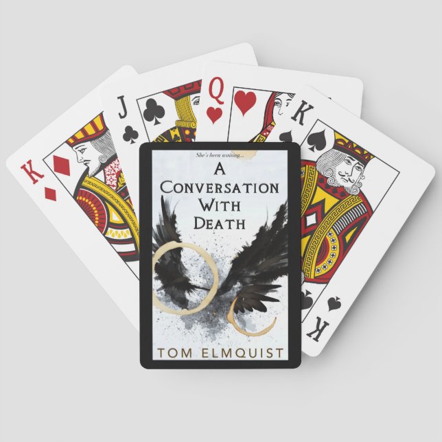 En konversation med döden casinokort (Baksidan)