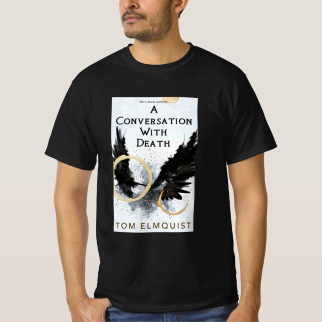 En konversation med döden t shirt (Framsida)