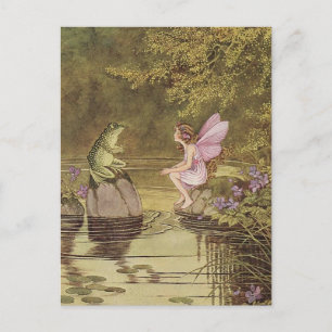 en konversation... vykort