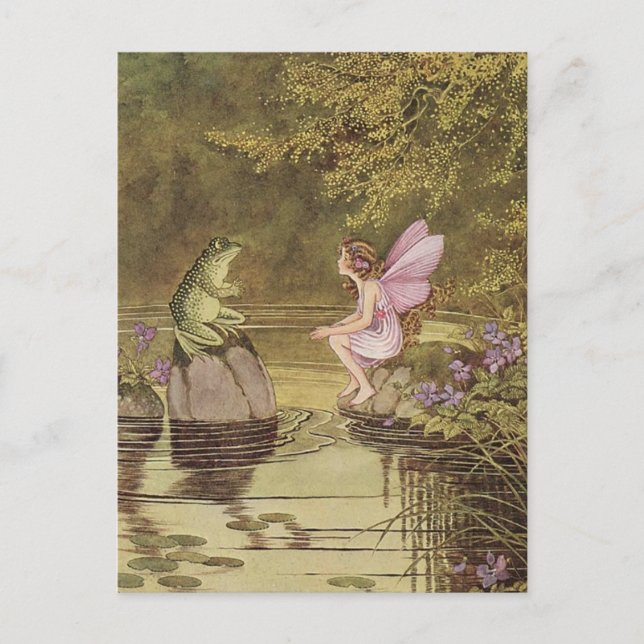 en konversation... vykort (Framsida)