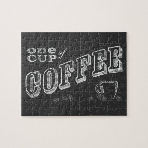 en kopp av kaffeKRITAKONST Pussel