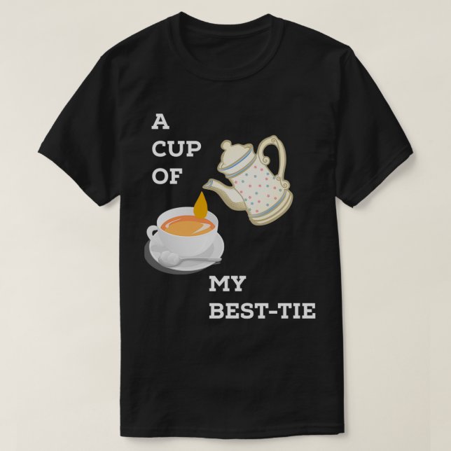 EN KOPP AV MIN BÄSTA TEA T SHIRT (Design framsida)