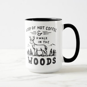 En kopp ett varmt kaffe