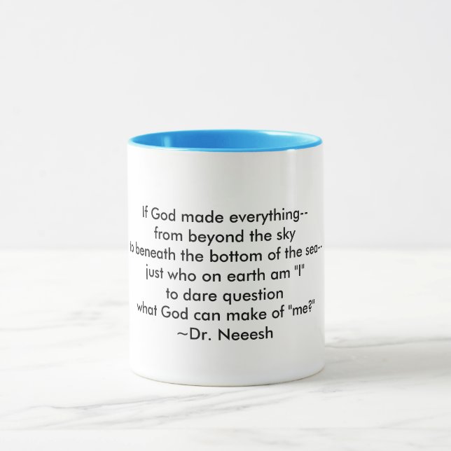 En Kopp i Wisdom: jag är Humblodad - (Center)